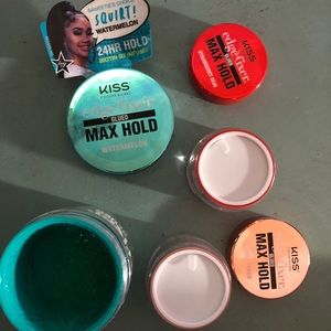 Sweetie edge control! Kiss edge fixer glued